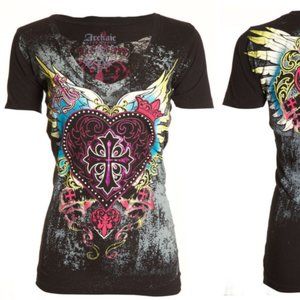 LAST CALL! Archaic by Affliction V Neck Shirt